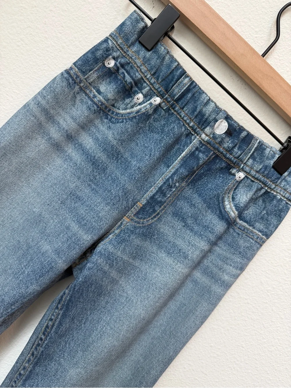 NWT Rag & Bone Mini rb Miramar Wide Leg Pants in Raily Kids Size 5/6Y